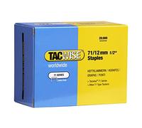 Tacwise 0370 Agrafes Galvanisées pour Tapisserie de Type 71 / 12 mm , Lot de 20.000