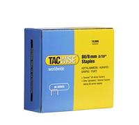 Tacwise Agrafes 0382 galvanisées pour tapisserie Type 80/8 mm - Lot de 10.000