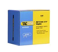 Tacwise 0385 Agrafes Galvanisées pour Tapisserie de Type 80 / 14mm, Lot de 10.000, Argent