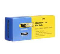 Tacwise 0397 Clous de Finition Brad Galvanisés 18G / 30 mm, Lot de 5000 | Avec une Grande Force de Maintien