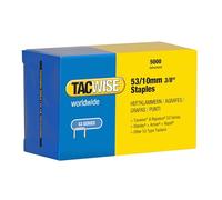 Tacwise 0431 Agrafes Galvanisées de Type 53 / 10 mm, Lot de 5000