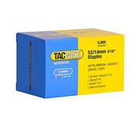 Tacwise 0452 Agrafes Galvanisées de Type 53 / 14 mm, Lot de 5000