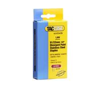 Tacwise 1070 Boîte de 1000 Agrafes divergentes à couronne étroite en Acier Inoxydable 22 mm Type 91