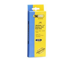 Tacwise 1096 Clous de Finition 16G / 32 mm, Acier Inoxydable, Lot de 1000