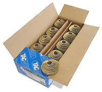 Tacwise 1128 Clous en Rouleau Galvanisés à Tête Conique de Type 2,1 / 22 mm, Pointe Émoussé, Tige Annelée, Inclinés à 16°, Assemblée par Fil, Lot de 14.400