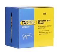 Tacwise Agrafes 1141 galvanisées pour tapisserie type 80/16 mm – Lot de 10 000