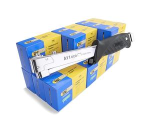 Tacwise 1179 A11 Marteau Agrafeur avec 75.000 Agrafes 140/8mm, Utilise les Agrafes de Type 140/6 - 10mm