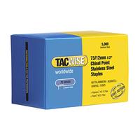 Tacwise 1389 Agrafes en Acier Inoxydable Type 73/12 mm, Lot de 5000