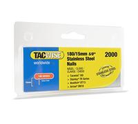 Tacwise 1509 Clous Brad 18G en Acier Inoxydable de Type 180/15 mm, Boîte de 1.000