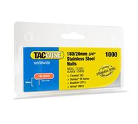Tacwise 1510 Clous Brad 18G an Acier Inoxydable de Type 180/20 mm, Boîte de 1.000