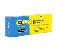 TACWISE 1709 Clous de Finition Brad Galvanisés de Type 18G / 20 mm, Lot de 4.000
