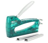 Tacwise 1728 Z2 53-13T Agrafeuse Manuelle Transparente avec 300 Agrafes, Utilise les Agrafes de type 13 et 53/4-8 mm