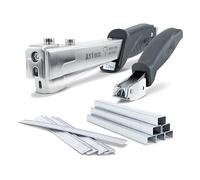 Tacwise 1793 ECO A11 Marteau Agrafeur avec 500 Agrafes 140/8mm, Utilise les Agrafes de Type 140/6-10mm