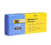 Tacwise Boîte de 5 000 Clous de Finition Type 18 G 10 m, Argent