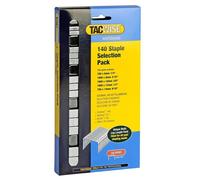 Tacwise Assortiment d'agrafes 0350 - Galvanisées professionnelles Type 140, 6-14 mm, Lot de 4400