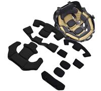 TACWJDM Coussinet Éponge Doublure Casque D'airsoft Tactique Coussinet Absorbant Les Chocs Universel Accessoires Casque Paintball Rembourrage À Double Couche pour Fast Mich ACH