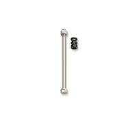 Tacx E-thru 10 Mm Axle Argenté Silver