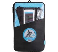 Tacx T2935 Ensemble de Serviette et Housse de Transpiration pour Smartphone Bleu Taille Unique Unisex-Adult