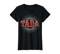 Tada Magician Tours de Magie Magicien Magicien Magicien T-Shirt Graphique avec Valeur, Femme, Noir, L