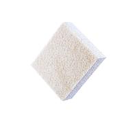 Tadabo Gomme en caoutchouc mousse pour daim | Velours nubuck | Gomme | Nettoyage doux | Tampon crêpe en caoutchouc naturel | Fabriqué en Allemagne, neutre, Einheitsgröße