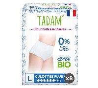 Tadam' Fuites Urinaires Culotte Plus Taille L 8 unités