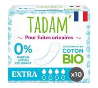 Tadam' Fuites Urinaires Serviette Extra 10 unités