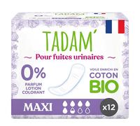 Tadam' Fuites Urinaires Serviette Maxi 12 unités