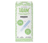 Tadam' Hygiène Féminine Tampon Dermo-Sensitif avec Applicateur Normal Bio 16 unités
