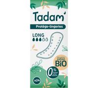Tadam Protège-Lingerie Écologique Dermo-Sensitif Long 24 Pièces