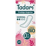 Tadam Protège-Lingerie Écologique Dermo-Sensitif Normal 24 Pièces