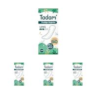 TADAM' - Protège-Lingeries Dermo-Sensitifs - Format Long - Coton Bio - Ultra discret - Sans substances toxiques - 24 unités (Lot de 4)