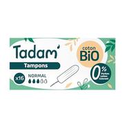 Tadam Tampons Dermo-Sensitifs Bio Normal 16 Pièces