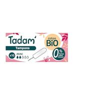 Tadam Tampons Dermo-Sensitifs Bio Mini 16 Pièces