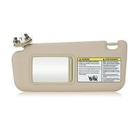 TadaMark Pare-soleil côté conducteur gauche pour Toyota RAV4 2006 2007 2008 2009 2010 2011 2012 2013 beige remplace # 74320-42501-B2 74320-42500-B0