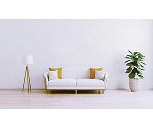 TADESSI M1-No.2227 Papier peint intissé uni Blanc