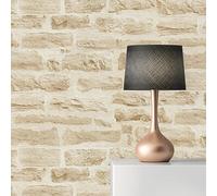 TADESSI M1-No.2591 Dino Papier peint intissé Beige/crème Aspect pierre M1