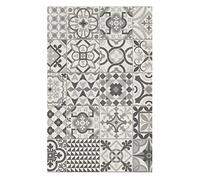 Tadi & Imperio1979 ALHAMBRA-05 Tapis en Vinyle hydraulique à Carreaux Multicolores pour Cuisine, Couloir, Toilettes, Chambres avec Envers PVC antidérapant