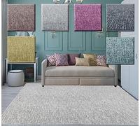 Tadi & Imperio1979 Grand Tapis Rustique Effet Jute Naturel sans Poils pour Chambre à Coucher ou Cuisine.