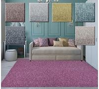 Tadi & Imperio1979 Tapis carré pour entrée ou Salon, Rustique Effet Jute Naturel sans Cheveux, Noeuds, Aussi pour Chambre à Coucher ou Cuisine.