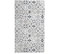 Tadi & Imperio1979 Tapis en Vinyle hydraulique Multicolore pour Cuisine, Couloir, Toilettes, Chambres avec Envers PVC antidérapant.