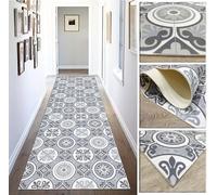 Tadi & Imperio1979 Tapis Long en Vinyle pour carrelage hydraulique antidérapant, Convient également pour Les couloirs, Les salles et Les entrées.