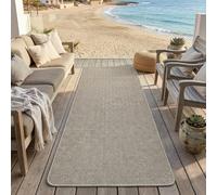 Tadi & Imperio1979 Tapis Rubis pour extérieur et intérieur Grand - terrasse, Jardin, Balcon, Salle à Manger, Cuisine - Disponible en Or et Beige - 140 x 200 cm.