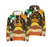 Tadjikistan Emblème National Pull À Capuche pour Hommes Sweatshirt Décontracté Pull Haut Amusant Imprimé Hoodie Cordon Pull À Capuche avec Poches du S Au 4XL