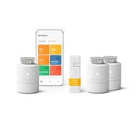 tado° BASIC Kit de Démarrage 3x Têtes Thermostatiques Intelligentes V3+ - Thermostat connecté pour régler facilement vos radiateurs - Compatible avec Alexa, Google Assistant et Siri