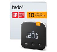 tado° Capteur de température radio X, accessoire pour le smart thermostat X, pour une gestion optimale du radiateur, installation DIY simple, pas compatible avec tado° V3+
