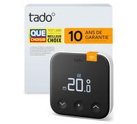tado° Capteur de température radio X, accessoire pour le smart thermostat X, pour une gestion optimale du radiateur, installation DIY simple, pas compatible avec tado° V3+