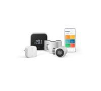 tado° Kit de démarrage thermostat connecté filaire X – 4 têtes thermostatiques