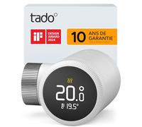tado° Smart Thermostat X, commande du radiateur via l’application et l’enceinte connectée (Alexa, Siri, Google Assistant), installation DIY, pas compatible avec tado° V3+