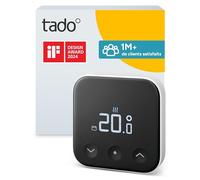 tado° Smart Thermostat X, produit supplémentaire comme thermostat câblé, gestion via une application et une enceinte connectée (Alexa, Siri, Google Assistant), pas compatible avec tado° V3+