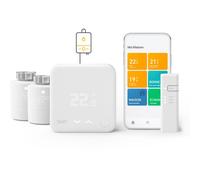 Tado Kit de démarrage V3+ - Thermostat Intelligent + Bridge Internet + 2 têtes thermostatique